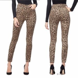 Good American Leopard Print Jeans